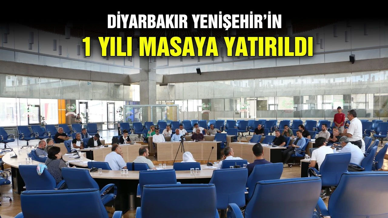 Diyarbakır Yenişehir’in 1 yılı masaya yatırıldı