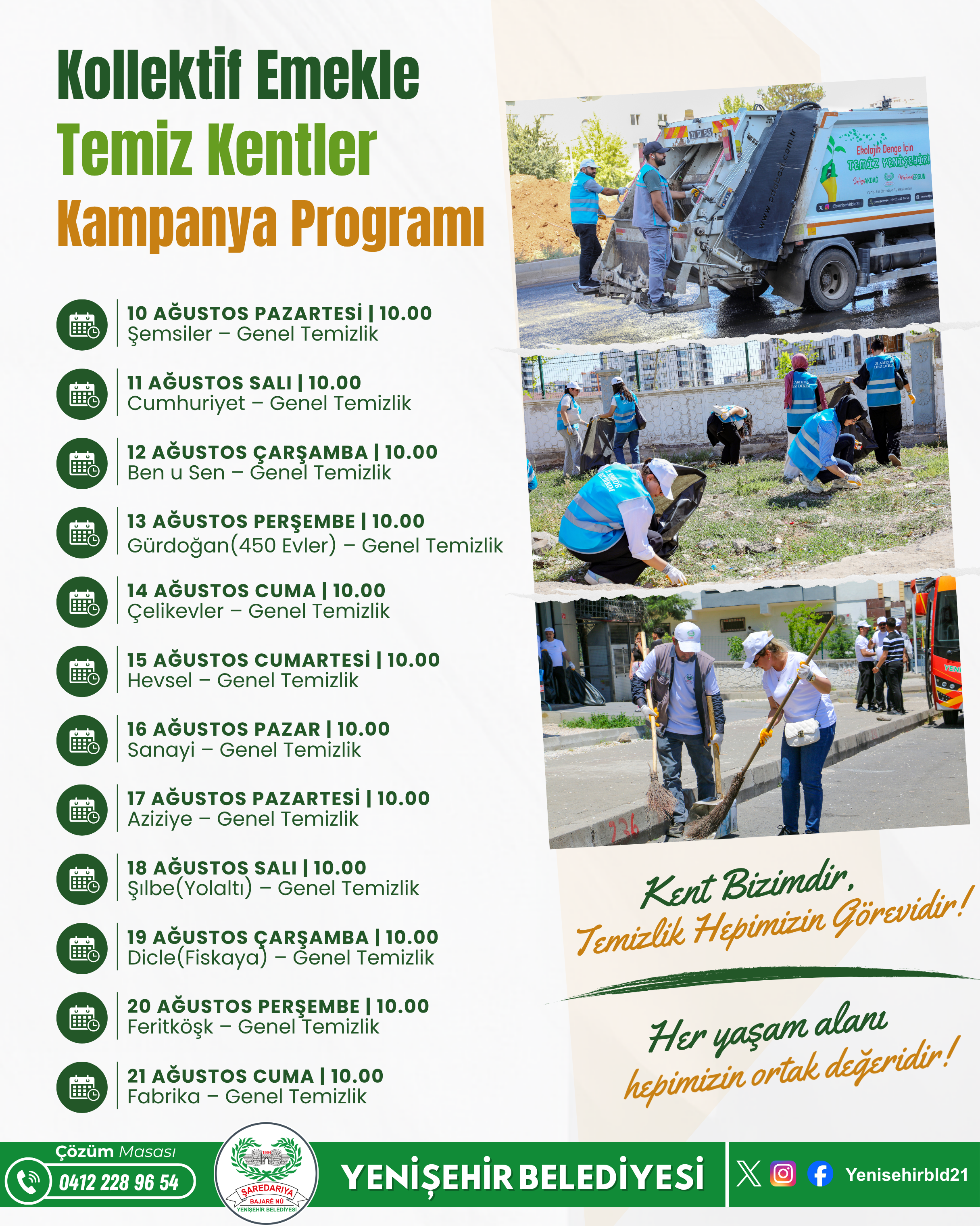 Kolektif Emekle Temiz Kentler Kampanya Programı