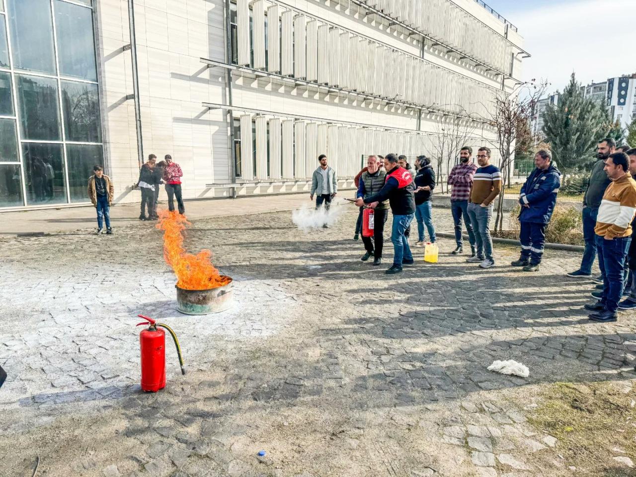 Yenişehir Belediyesi Personelimiz Yangına Karşı Hazır!
