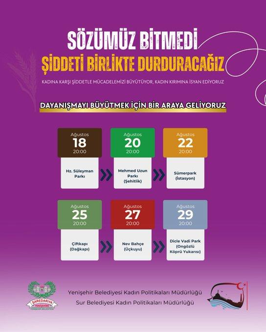 Sözümüz Bitmedi, Şiddeti Birlikte Durduracağız!