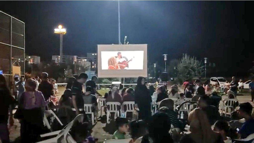 Mahmut Zengi Parkı’nda Kadınlara Özel Film İzleme Etkinliği