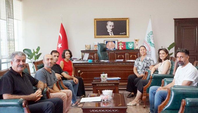 Kültür Sanat Meclisi’nden Eşbaşkanlara Ziyaret