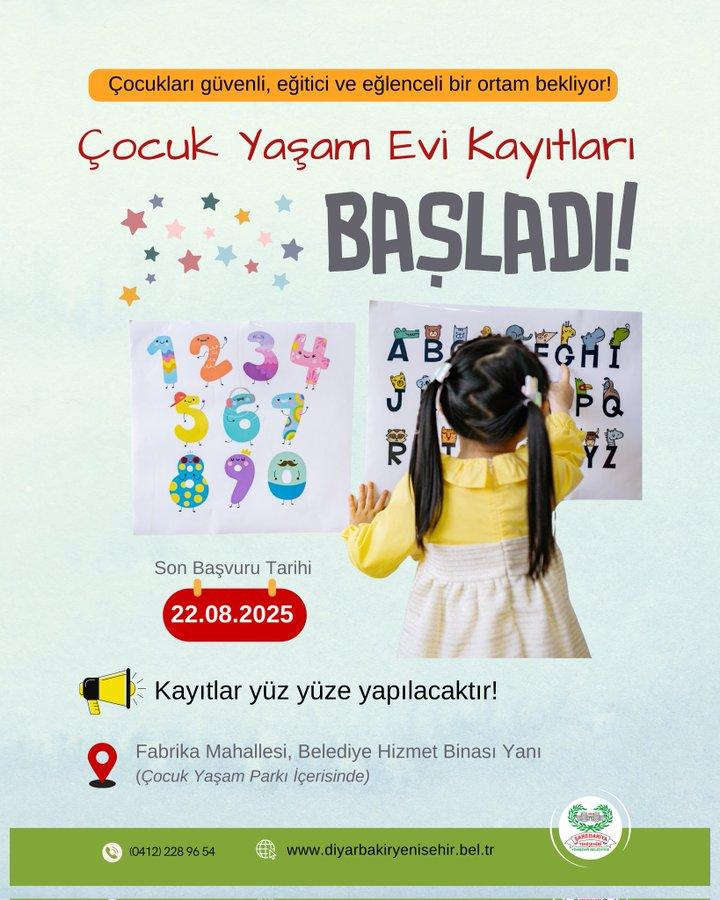 Çocuk Yaşam Evi Kayıtları Başladı!