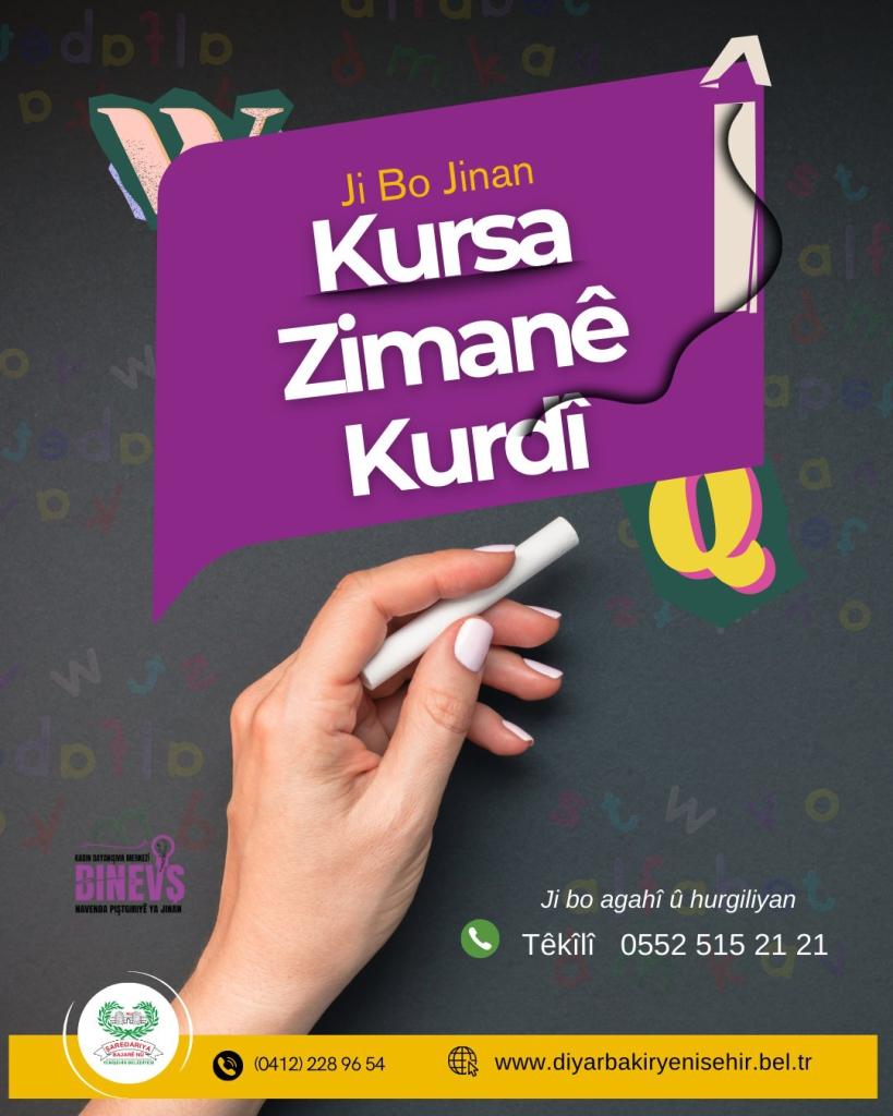 Kursa Zimanê Kurdî ya ji bo Jinan Dest Pê Dike!
