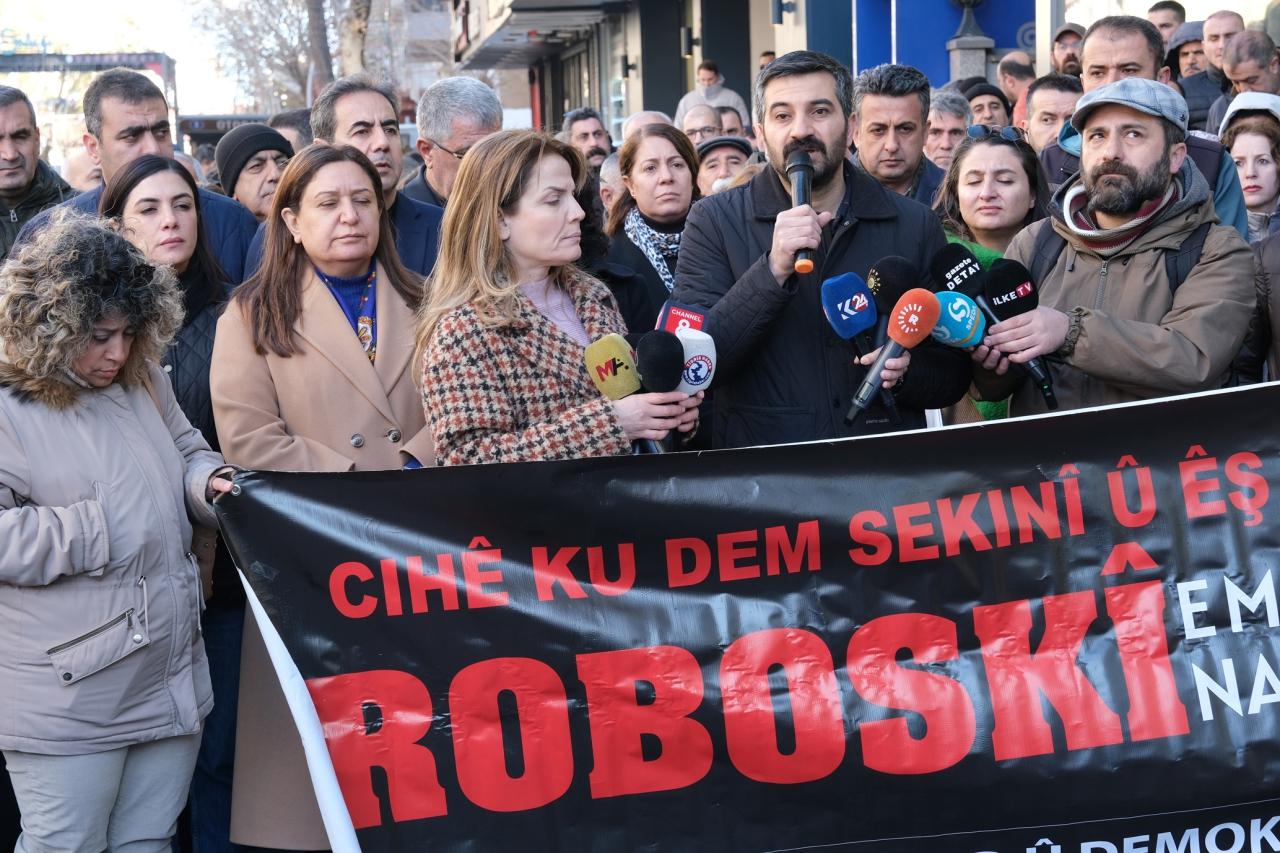 Eşbaşkanımız Akdağ Roboski Katliamı Açıklamasına Katıldı