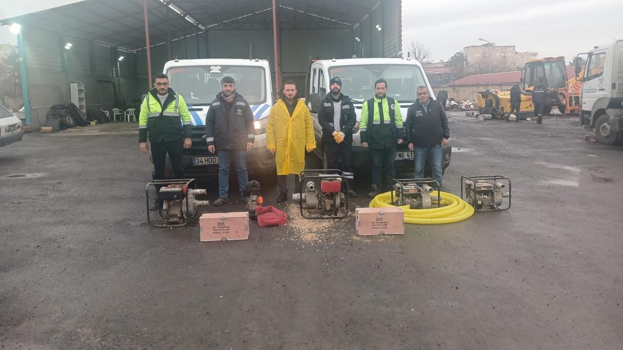 Ekiplerimiz, Sel ve Su Baskınlarına Karşı Gerekli Tedbirleri Aldı