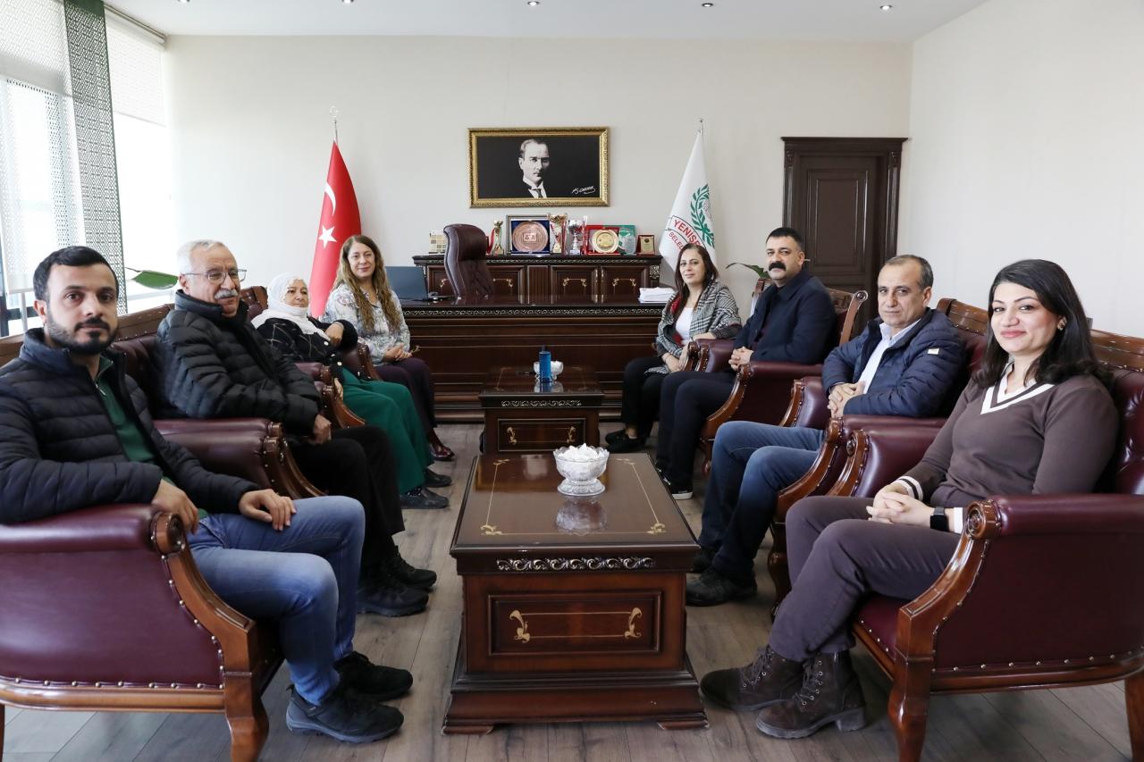 Şırnak Balveren Belediyesi Eş Başkanları Belediyemizi Ziyaret Etti