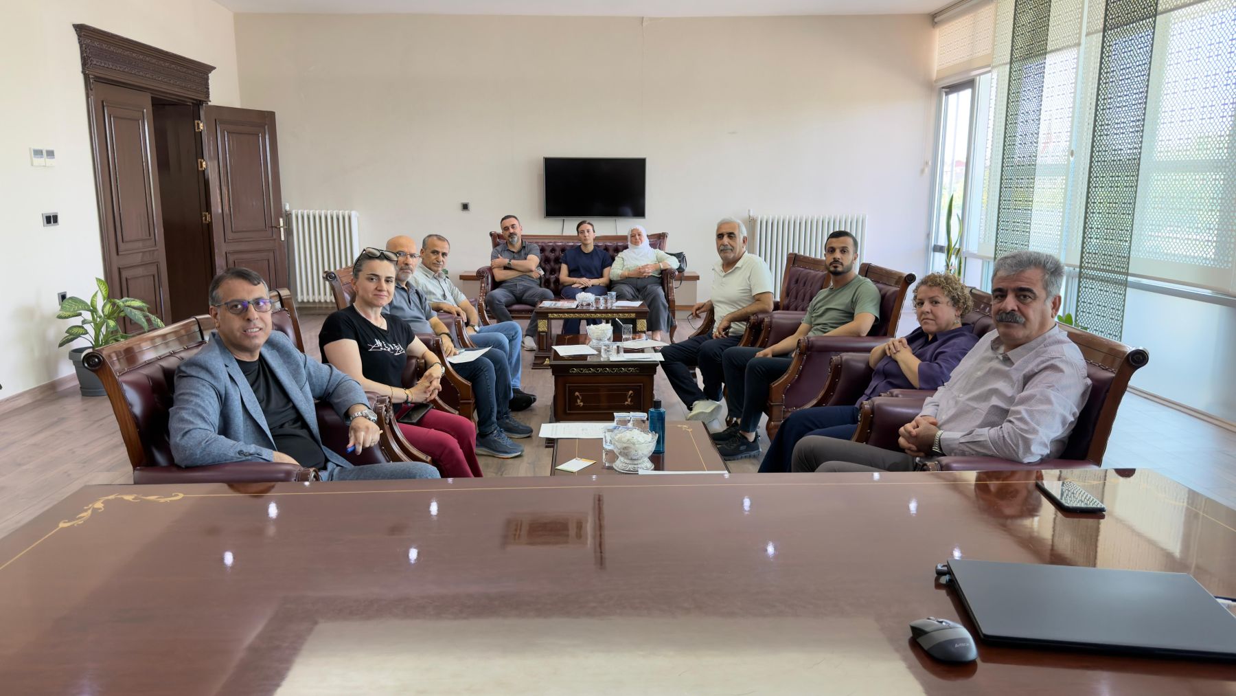 Bağımlılıkla Mücadele Yerel Yönetimler Koordinasyonu'ndan Belediyemize Ziyaret