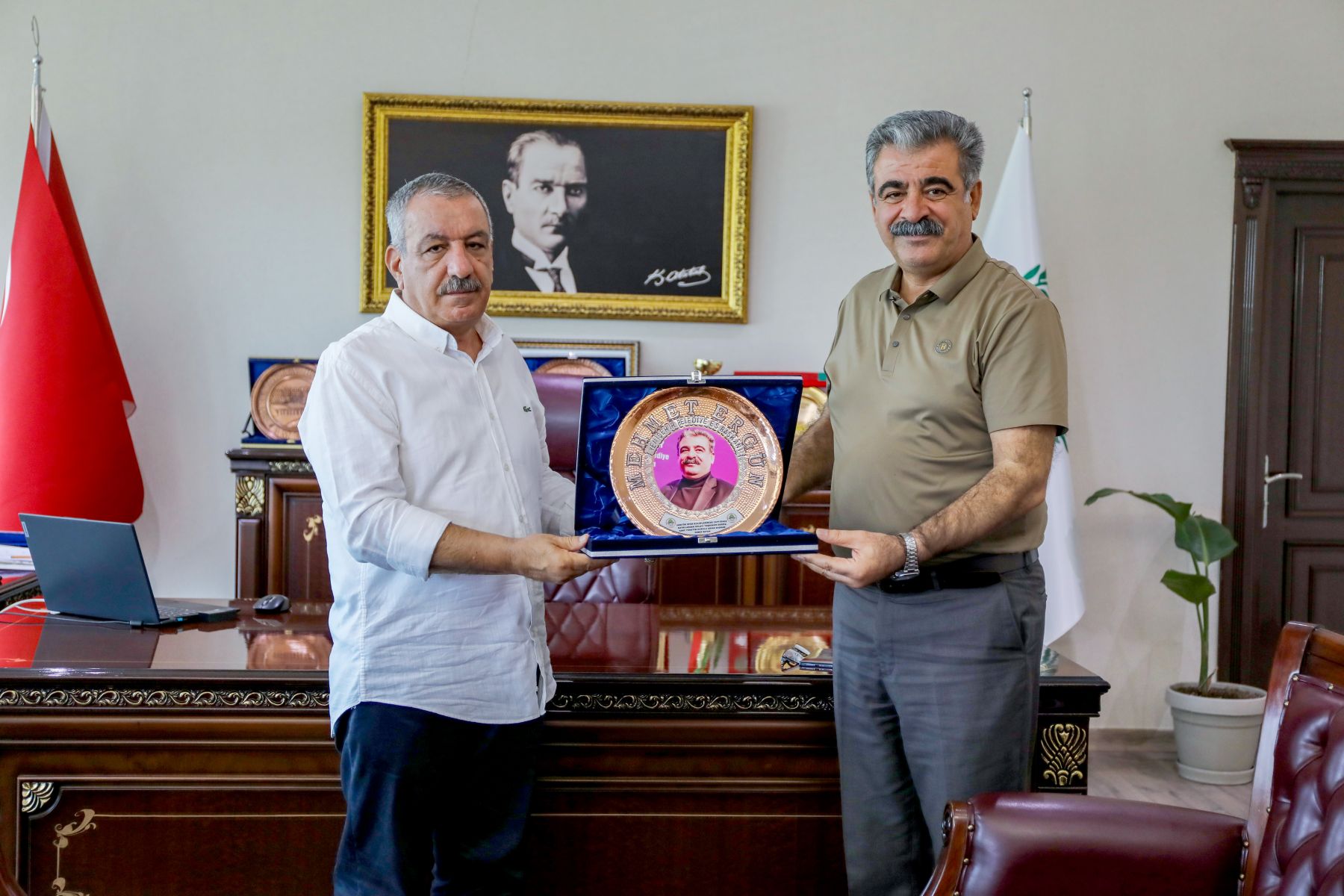 Diyarbakır Amatör Spor Kulüpleri Federasyonu Yönetiminden Belediyemize Ziyaret