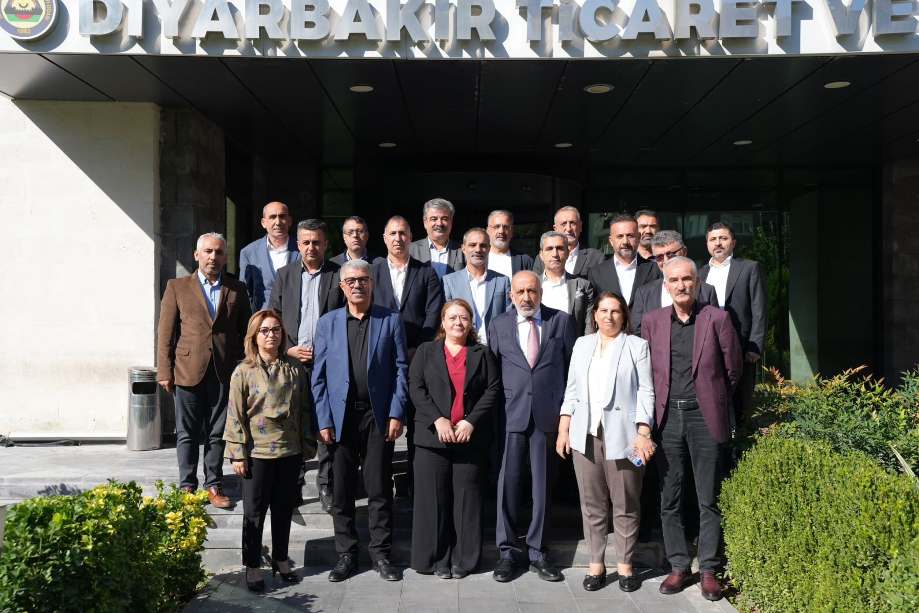 Eşbaşkanlardan DTSO’ya Tebrik Ziyareti